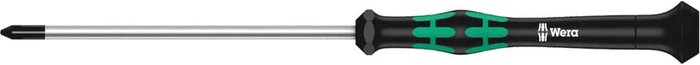 Tooled Up | Wera Wera Kraftform Micro Phillips Screwdriver PH0 60mm Wera Wera Kraftform Micro Phillips Screwdriver PH0 60mm