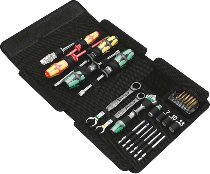 Tooled Up | Wera Wera 25 Piece Kraftform Kompakt SH1 Plumbers Tool Kit Wera Wera 25 Piece Kraftform Kompakt SH1 Plumbers Tool Kit