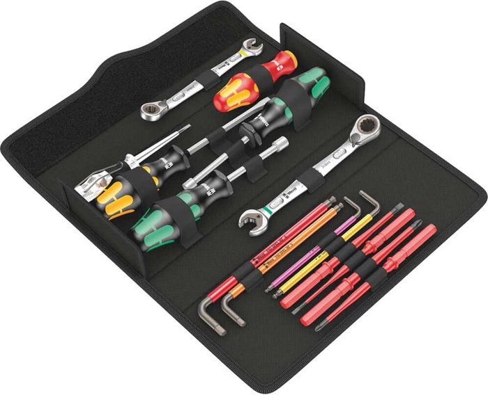 Tooled Up | Wera Wera 15 Piece Kraftform Kompakt SH 2 Plumbers Kit Wera Wera 15 Piece Kraftform Kompakt SH 2 Plumbers Kit