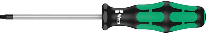 Tooled Up | Wera Wera Resistorx Tamper Proof Torx Screwdriver T10 80mm Wera Wera Resistorx Tamper Proof Torx Screwdriver T10 80mm