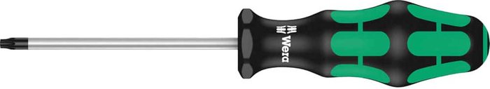 Tooled Up | Wera Wera Resistorx Tamper Proof Torx Screwdriver T25 100mm Wera Wera Resistorx Tamper Proof Torx Screwdriver T25 100mm