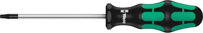 Tooled Up | Wera Wera Kraftform Plus Torx Security Screwdriver T10 300mm Wera Wera Kraftform Plus Torx Security Screwdriver T10 300mm