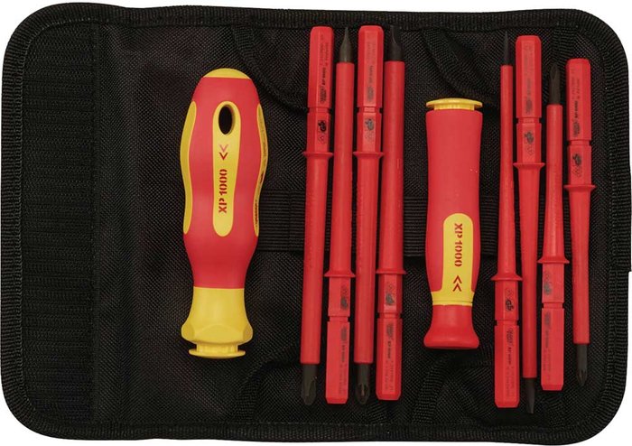 Tooled Up | Draper Draper Expert 10 Piece VDE Insulated Screwdriver Set Draper Draper Expert 10 Piece VDE Insulated Screwdriver Set