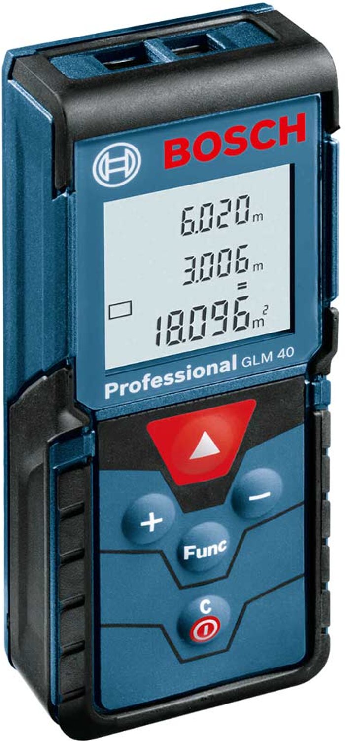 Tooled Up | Bosch Professional Bosch GLM 40 Distance Laser Measure 40m Bosch Professional Bosch GLM 40 Distance Laser Measure 40m
