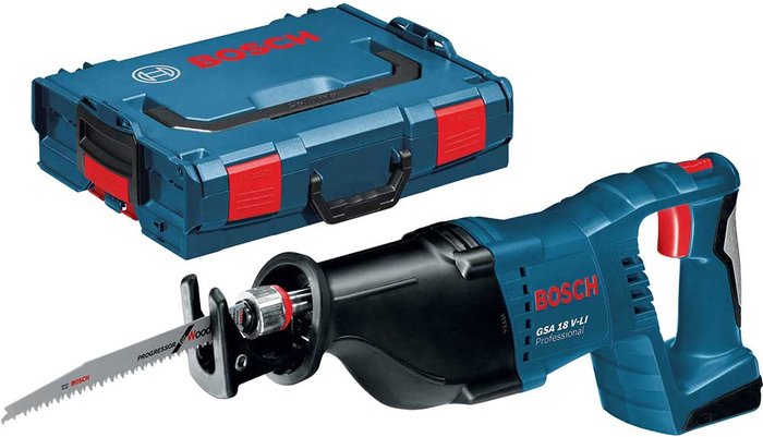 Tooled Up | Bosch Professional Bosch GSA 18V-LI 18v Cordless Reciprocating Saw No Batteries No Charger Case Bosch Professional Bosch GSA 18V-LI 18v Cordless Reciprocating Saw No Batteries No Charger Case