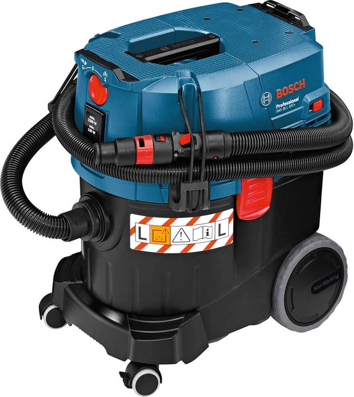 Tooled Up | Bosch Professional Bosch GAS 35 L SFC+ Wet and Dry Vacuum Dust Extractor 240v Bosch Professional Bosch GAS 35 L SFC+ Wet and Dry Vacuum Dust Extractor 240v