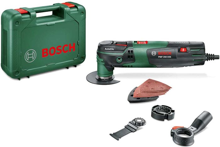 Tooled Up | Bosch Bosch PMF 250 CES 250W Multi Tool Bosch Bosch PMF 250 CES 250W Multi Tool