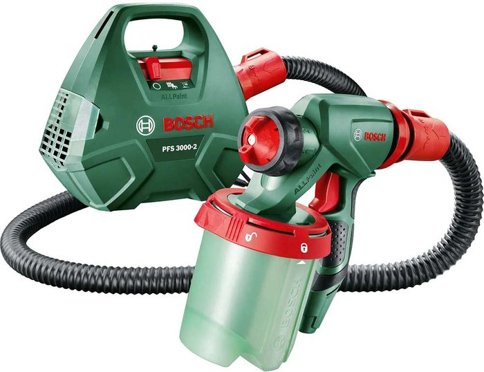 Tooled Up | BOSCH GREEN 0603207170 PFS 3000-2 All Paint - Bosch Green BOSCH GREEN 0603207170 PFS 3000-2 All Paint - Bosch Green