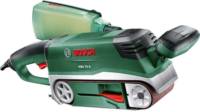 Tooled Up | BOSCHGREEN BOSCH PBS 75 A Belt Sander - Black & Green BOSCHGREEN BOSCH PBS 75 A Belt Sander - Black & Green