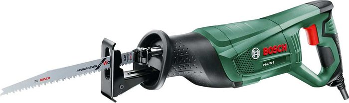 Tooled Up | Bosch BOSCH PSA 700 E Reciprocating Saw - Green & Black Bosch BOSCH PSA 700 E Reciprocating Saw - Green & Black