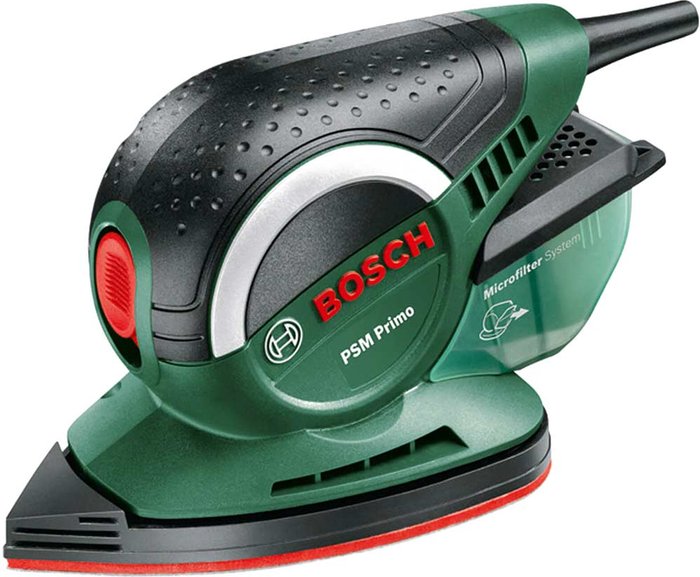 Tooled Up | Bosch BOSCH PSM Primo Multi-pad Sander - Black & Green Bosch BOSCH PSM Primo Multi-pad Sander - Black & Green