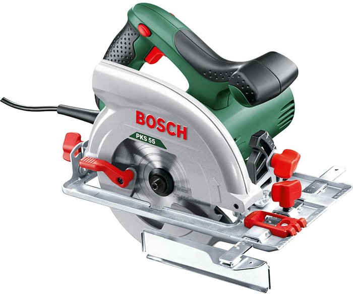 Tooled Up | Bosch GREEN PKS 55 240v Circular saw 160mm blade - Bosch Bosch GREEN PKS 55 240v Circular saw 160mm blade - Bosch