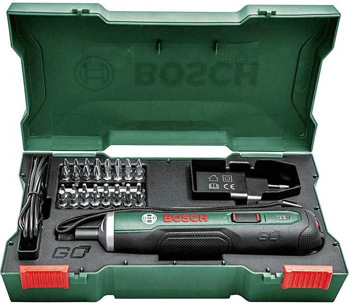 Tooled Up | Bosch Bosch PushDrive Cordless Screwdriver - Green Bosch Bosch PushDrive Cordless Screwdriver - Green
