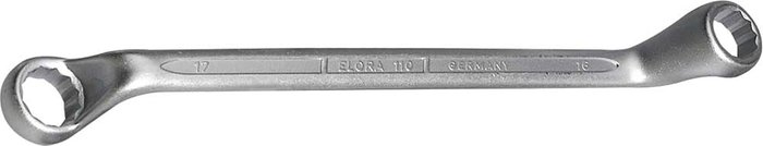 Tooled Up | Elora Elora Ring Spanner 16mm x 17mm Elora Elora Ring Spanner 16mm x 17mm