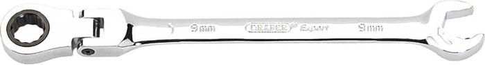 Tooled Up | Draper Draper Expert Hi Torq Flexible Ratchet Combination Spanner 9mm Draper Draper Expert Hi Torq Flexible Ratchet Combination Spanner 9mm