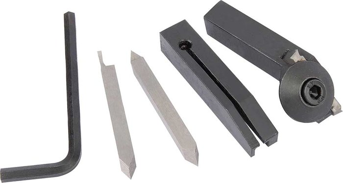 Tooled Up | Draper Draper 2 Piece Cutter Set for 33893 Metal Lathe Draper Draper 2 Piece Cutter Set for 33893 Metal Lathe
