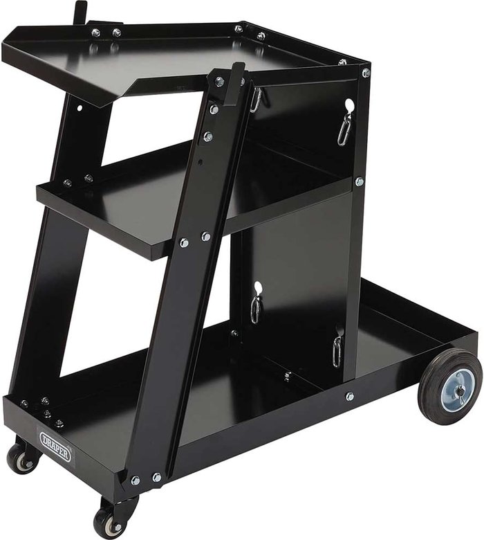 Tooled Up | Draper Draper 3 Tier Welding Trolley Draper Draper 3 Tier Welding Trolley