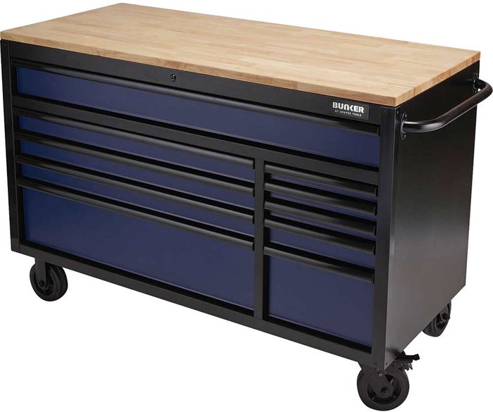 Tooled Up | Draper Draper Bunker Workbench Roller Tool Cabinet 10 Drawer 56 Draper Draper Bunker Workbench Roller Tool Cabinet 10 Drawer 56