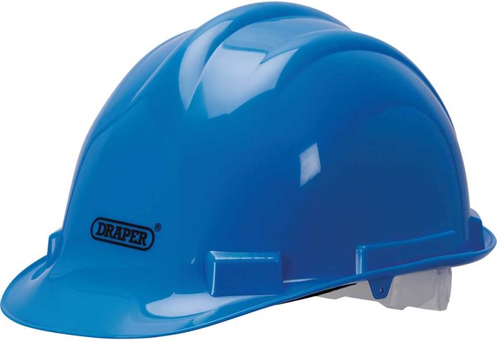 Tooled Up | Draper Draper EN397 Hard Hat Safety Helmet Blue Draper Draper EN397 Hard Hat Safety Helmet Blue