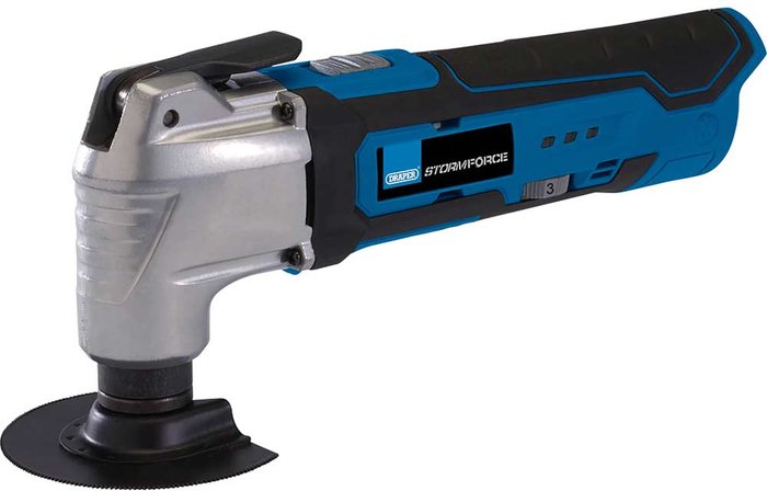 Tooled Up | Draper Draper Storm Force 10.8V Oscillating Multi-tool (sold Bare) Draper Draper Storm Force 10.8V Oscillating Multi-tool (sold Bare)