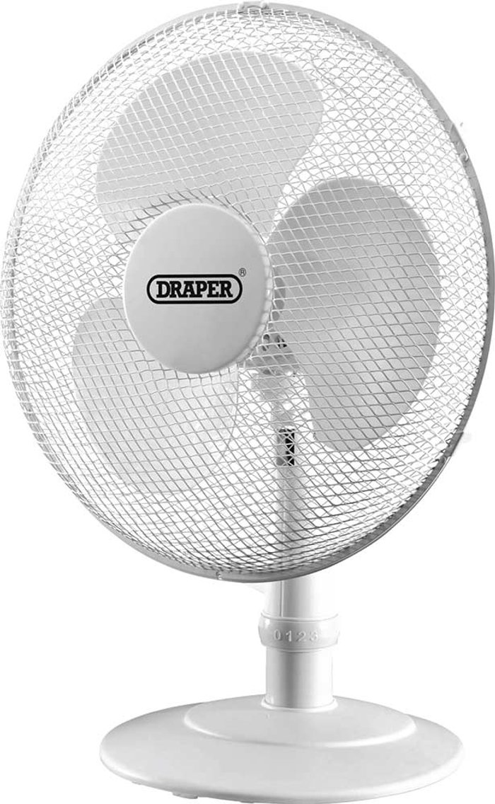 Tooled Up | Draper Draper 230V Desk Fan 16 Draper Draper 230V Desk Fan 16