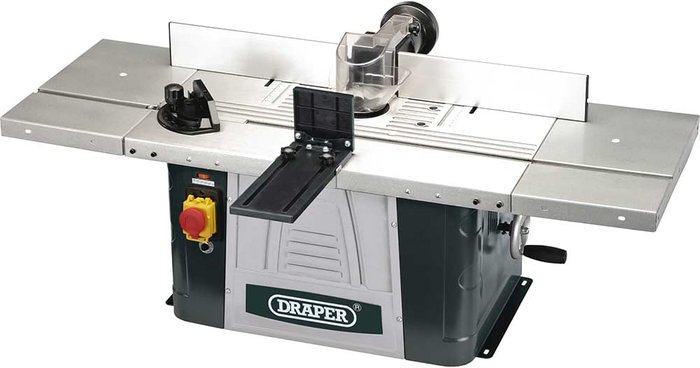 Tooled Up | Draper Draper Bench Mounted Spindle Moulder - Silver Draper Draper Bench Mounted Spindle Moulder - Silver