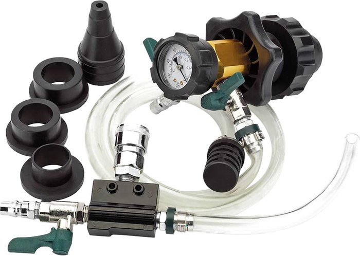 Tooled Up | Draper Draper Expert Universal Cooling System Vacuum Purge and Refill Set Draper Draper Expert Universal Cooling System Vacuum Purge and Refill Set