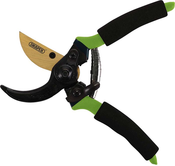 Tooled Up | Draper Draper Foam Grip Bypass Secateurs Draper Draper Foam Grip Bypass Secateurs