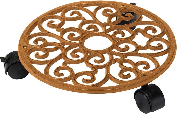 Tooled Up | Draper Draper Cast Iron Plant Pot Caddy Draper Draper Cast Iron Plant Pot Caddy