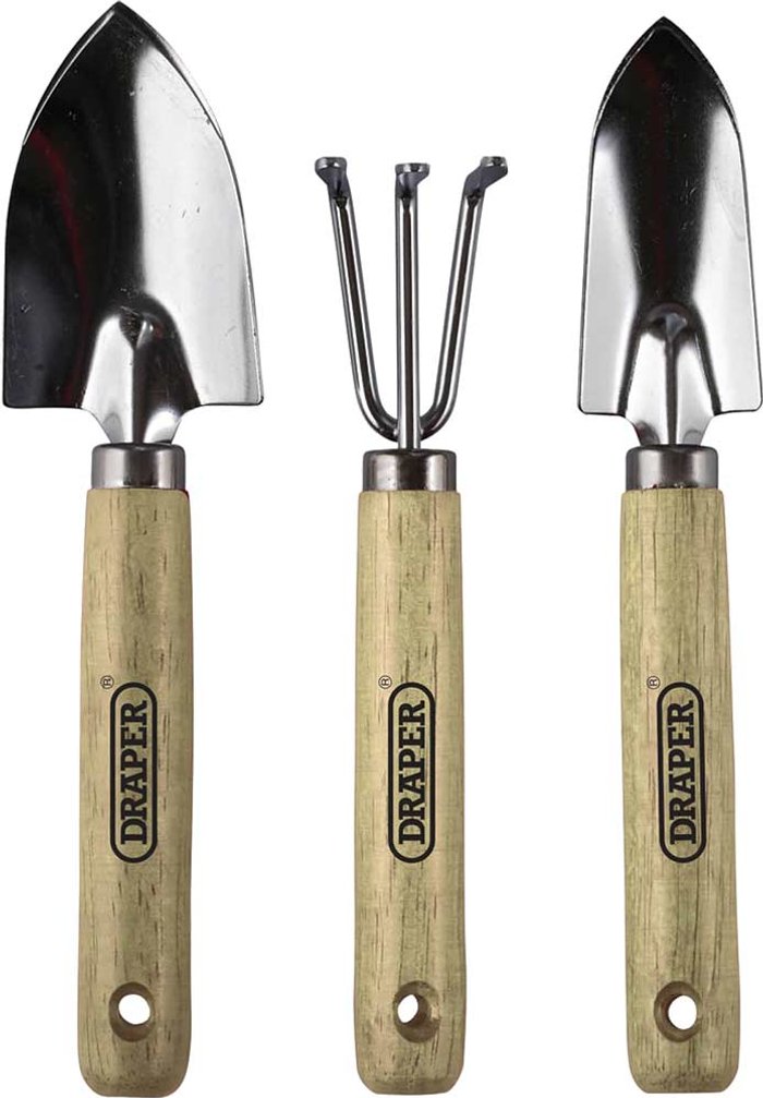Tooled Up | Draper Draper 3 Piece Mini Garden Hand Tool Set Draper Draper 3 Piece Mini Garden Hand Tool Set