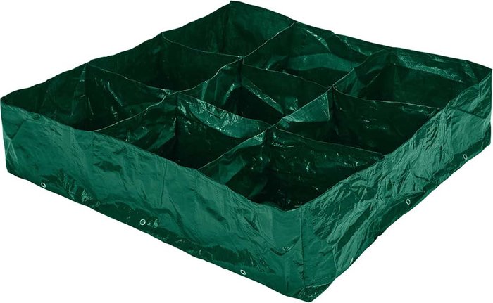 Tooled Up | Draper Draper Reusable 9 Section Grow Bag Planter 230l Draper Draper Reusable 9 Section Grow Bag Planter 230l