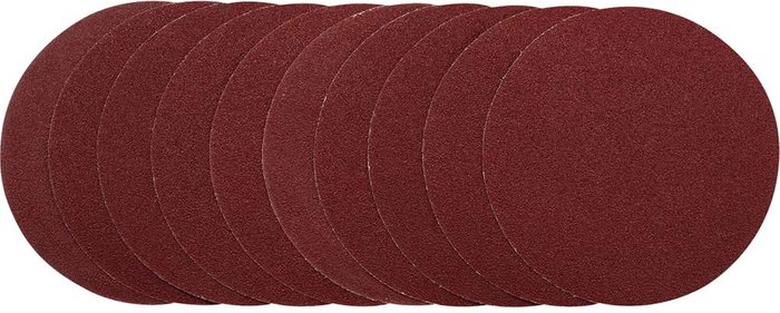 Tooled Up | Draper Draper Aluminium Oxide Sanding Discs 200mm 200mm 40g Pack of 10 Draper Draper Aluminium Oxide Sanding Discs 200mm 200mm 40g Pack of 10