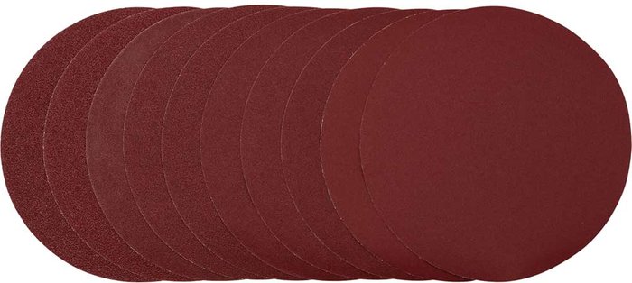 Tooled Up | Draper Draper Aluminium Oxide Sanding Discs 230mm 230mm Assorted Pack of 10 Draper Draper Aluminium Oxide Sanding Discs 230mm 230mm Assorted Pack of 10