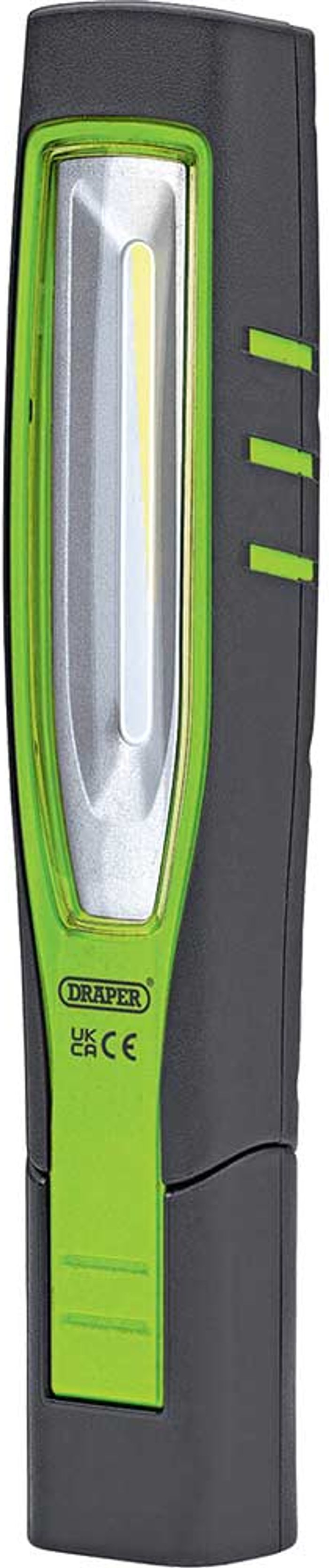 Tooled Up | Draper Draper Rechargeable 10W COB LED Inspection Light Green Draper Draper Rechargeable 10W COB LED Inspection Light Green