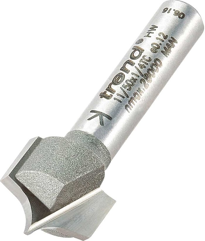 Tooled Up | Trend Trend Ovolo Router Cutter 13mm 12mm 1/4 Trend Trend Ovolo Router Cutter 13mm 12mm 1/4