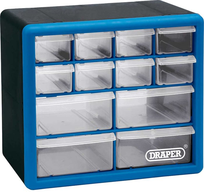Tooled Up | Draper Draper 12-Drawer Storage Draper Draper 12-Drawer Storage