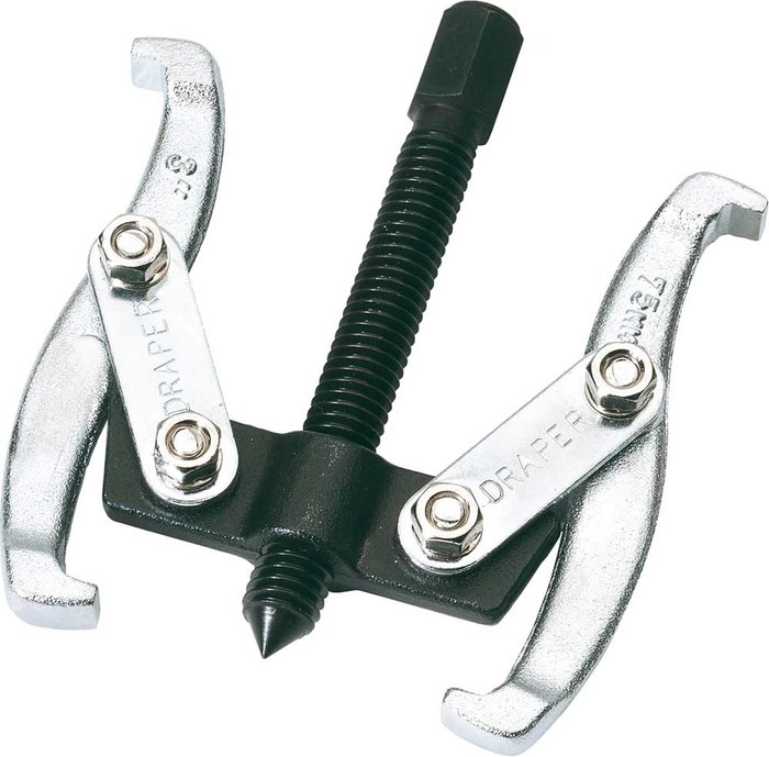 Tooled Up | Draper Draper N130 Twin Leg Reversible Gear Puller 65mm Draper Draper N130 Twin Leg Reversible Gear Puller 65mm