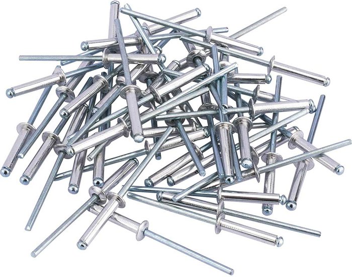 Tooled Up | Draper Draper Aluminium Pop Rivets 3.2mm 15.8mm Pack of 50 Draper Draper Aluminium Pop Rivets 3.2mm 15.8mm Pack of 50