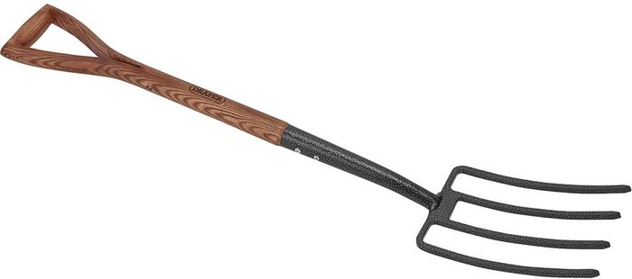 Tooled Up | Draper Draper Carbon Steel Garden Fork with Ash Handle Draper Draper Carbon Steel Garden Fork with Ash Handle