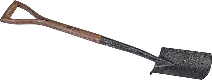 Tooled Up | Draper Draper Carbon Steel Border Spade with Ash Handle Draper Draper Carbon Steel Border Spade with Ash Handle