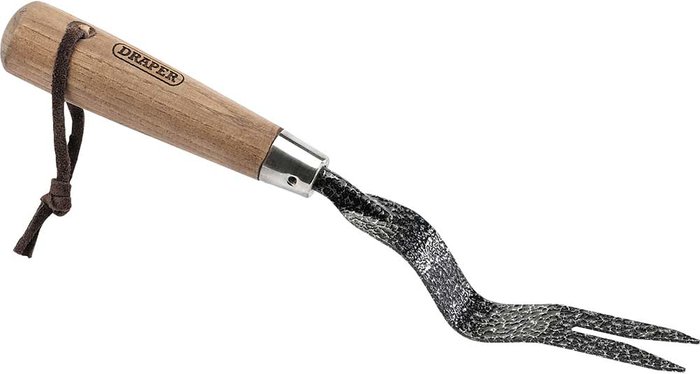 Tooled Up | Draper Draper Carbon Steel Heavy Duty Hand Weeder Ash Handle Draper Draper Carbon Steel Heavy Duty Hand Weeder Ash Handle