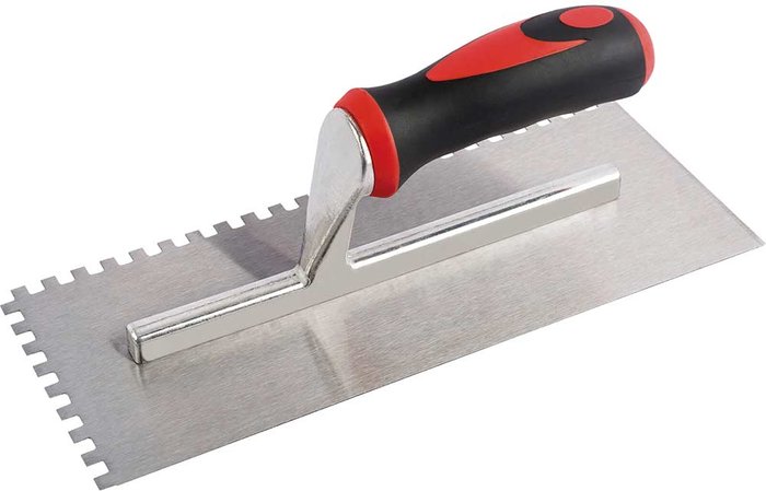 Tooled Up | Draper Draper Redline Soft Grip Adhesive Tiling Trowel 11 Draper Draper Redline Soft Grip Adhesive Tiling Trowel 11