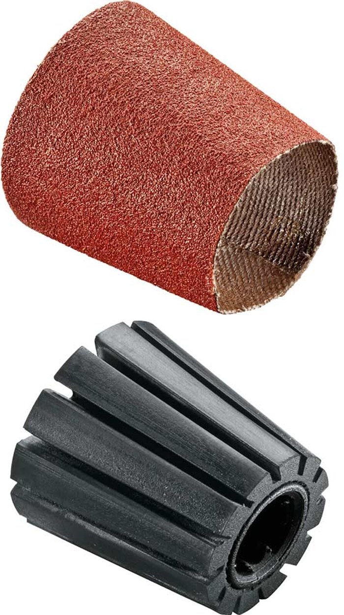 Tooled Up | Bosch Home and Garden Bosch ASK 30 Conical Sleeve and 80g Sanding Sheet for PRR 250 ES Sanding Sleeve Bosch Home and Garden Bosch ASK 30 Conical Sleeve and 80g Sanding Sheet for PRR 250 ES Sanding Sleeve