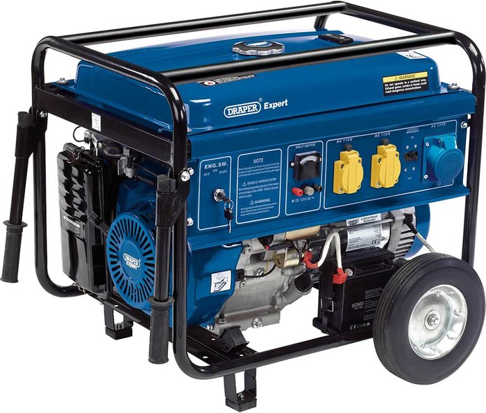 Tooled Up | Draper Draper PG68W Petrol Generator 6.5Kva Draper Draper PG68W Petrol Generator 6.5Kva