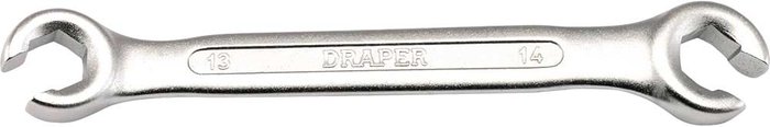 Tooled Up | Draper Draper Flare Nut Spanner Metric 13mm x 14mm Draper Draper Flare Nut Spanner Metric 13mm x 14mm