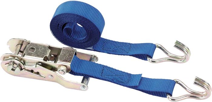 Tooled Up | Draper Draper Heavy Duty Ratcheting Tie Down Straps 25mm 3m 250kg Draper Draper Heavy Duty Ratcheting Tie Down Straps 25mm 3m 250kg