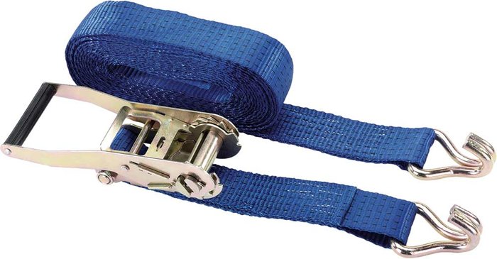 Tooled Up | Draper Draper Heavy Duty Ratcheting Tie Down Straps 50mm 8m 1700Kkg Draper Draper Heavy Duty Ratcheting Tie Down Straps 50mm 8m 1700Kkg