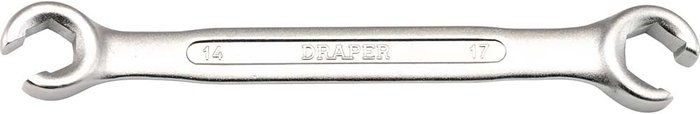 Tooled Up | Draper Draper Flare Nut Spanner Metric 14mm x 17mm Draper Draper Flare Nut Spanner Metric 14mm x 17mm