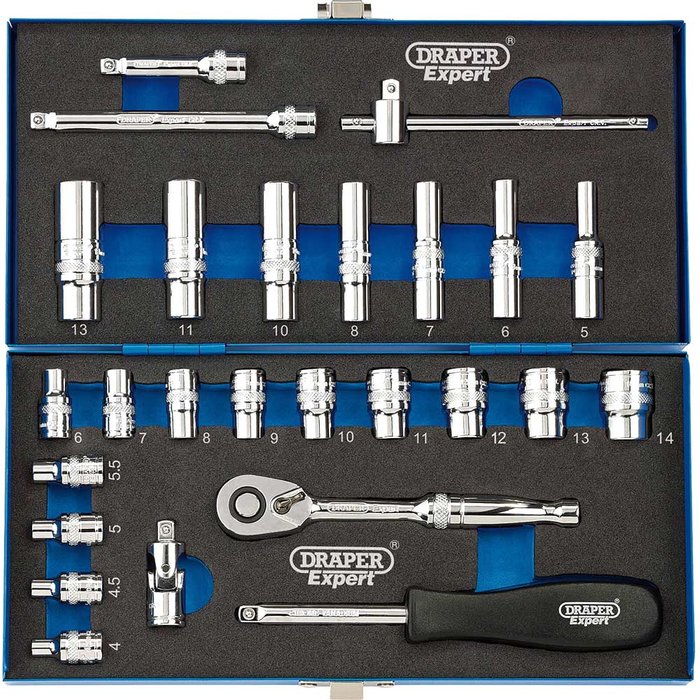 Tooled Up | Draper Draper Expert 26 Piece 1/4 Draper Draper Expert 26 Piece 1/4