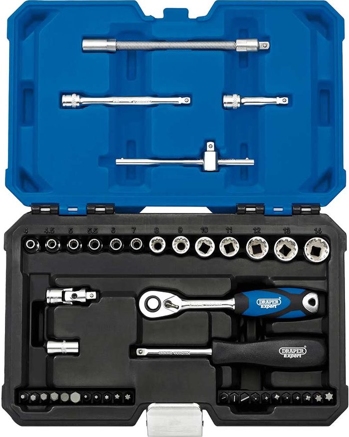 Tooled Up | Draper Draper Expert 43 Piece 1/4 Draper Draper Expert 43 Piece 1/4